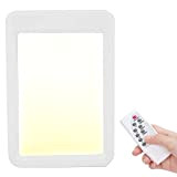 Therapy Sun Lamp 35000 Lux LED Luce Bianca Calda con 3 Luminosità Regolabili e con Funzione Memory(telecomando)