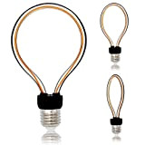 TIANFAN - Lampadina a LED, stile retrò, vintage, con filamento a LED, 4 W, AC85-265 V, attacco Edison E27, plastica, ...