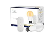 tint di Müller-Licht Starter Kit dimmer: lampada a bulbo LED E27 dimmerabile (bianco 2700K), sostituisce lampadine da 60W, funziona con ...