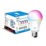 TP-Link L530E, Lampadina WiFi Intelligente LED Smart Multicolore, E27 Lampadina Compatibile con Alexa e Google Home, 806 lumen, 9W, Senza ...