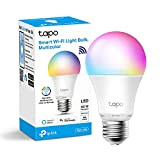 TP-Link Lampadina WiFi Intelligente LED Smart Multicolore, E27 Lampadina Compatibile con Alexa e Google Home, 806 lumen, 8.7W, Senza hub ...