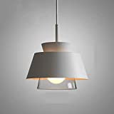 Tritow Lampada a sospensione postmoderna nordica semplice singola testa E27 sospensione luce creativa sala da pranzo lampada a sospensione apparecchio ...