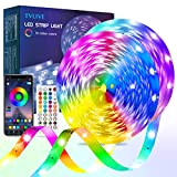 TVLIVE Striscia LED 20M, Bluetooth RGB LED Strisce con Funzione Timer e Memoria, Luci LED Colorati APP Sincronizzazione con Musica, ...