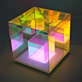 TWFJEL Cubo Luminoso LED Cambia Colore, Lampade Decorative acriliche Luce cubo 3D LED cubo Magico Luce Notturna Regalo per Bambini
