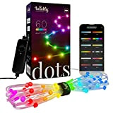 Twinkly Dots – Stringa di Luci LED Flessibile Controllabile da App con 200 LED RGB (16 Milioni di Colori). 10 ...