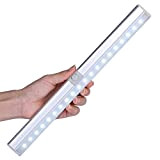 [Ultima Versione, Installabile in 3 Modi] LOFTer Lampada Armadio a 20 LED con Sensore Luce e di Movimento, Batteria Ricaricabile ...