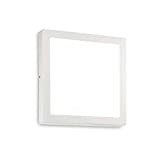 Universal AP1 24W Square Bianco - 138657 - Applique, Ideal Lux