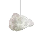 Uonlytech Creativo a Forma di Nuvola LED Lampada a Sospensione Moda Panno Decorativo Lampada da soffitto per casa, Ristorante, Bar, ...