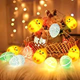 Uova di Pasqua Luci a stringa LED,3m,20 Luci a Stringa Easter,Luci a forma di uovo,Easter Lights Fata a Batteria Luce,Uova ...