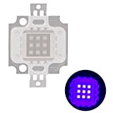 UV Light Chip, UV LED Integrato Chip per Lampada a Luce Ultravioletta, per Acquario, disinfezione, Luce Cresce(10W)