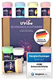 UVibe - 8 colori fluorescenti al neon per pareti, arte e altro ancora, prodotto in Germania, colore luminoso diurno e ...