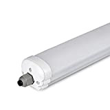 V-TAC Plafoniera LED Impermeabile 36W G-Series 120cm, Bianco Naturale