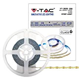 V-TAC Striscia Led da Interno SMD 2835 18W - 5 Metri - Striscia LED Adesiva per Casa, Cucina, Camera, Ambienti ...