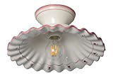 VANNI LAMPADARI- Lampada soffitto e parete in Ceramica Decorata a Mano Disponibile in 5 Colori