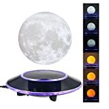 VGAzer luce di luna levitante magnetica lampada fluttuante nell'aria liberamente con gradiente luce calda e bianca a LED per la ...