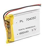 vhbw batteria sostituisce Fatboy PN704050 per lampada da tavolo, da comodino (1600mAh, 3,7V, Li-Poly)