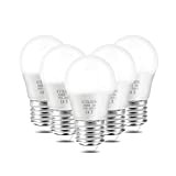 Vicloon Lampadine LED Attacco E27, 3W Equivalenti a 25W, G45 Bianco Calda, 280ML, Angolo a Fascio 180°, Non Dimmerabile- Pacco ...