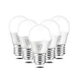 Vicloon Lampadine LED Attacco E27, 3W Equivalenti a 25W, G45 Bianco Freddo, 280ML, Angolo a Fascio 180°, Non Dimmerabile- Pacco ...
