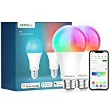 VOCOlinc Smart Light Bulb Alexa Light Bulb E27 Wifi LED Smart Light Lamps funziona con Homekit Google Home RGBCW Cambia ...