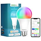 VOCOlinc Smart Light Bulb Alexa Light Bulb E27 Wifi LED Smart Light Lamps funziona con Homekit Google Home RGBCW Cambia ...
