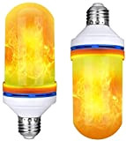 Wai Danie 4 modalità LED Flame Effect Simulato Natura Fire Light Lampadina E27 5W Lampada decorativa