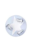 Waldi Plafondlamp lichtblauwe met ster wit 3 spots - Blauw