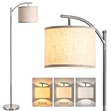 Werpower Addlon Floor Lamp for Living Room with Lamp Shade And 9W LED Bulb Modern Standing Lamp Floor Lamps for ...