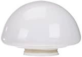 Westinghouse 8704940 Paralume Opal Mushroom Shade, Vetro, Bianco
