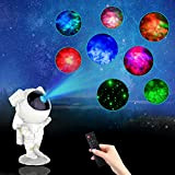 WingFly LED Star Cielo Stellato Projector Light Astronauta 8 Modalità Di Luce Moon Nebula Lampada da Notte con Base, Galaxy ...