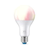WiZ Lampadina Smart LED, Luce Bianca o Colorata Dimmerabile, Attacco E27, 100W, Wi-Fi, Bluetooth