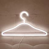 WTMLK - Appendiabiti con luce LED al neon per vestiti, luce e pantaloni, ideale per riporre vestiti, sciarpe, vestiti, 1 ...