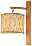 WUZHOOA Applique Applique Sud-EST Asiatico Giardino Creative personalità Ristorante Bamboo Luce Decorativa Tatami Sala Bamboo Applique