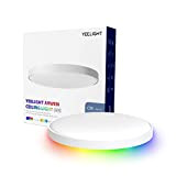 Yeelight Arwen YLXD013-A - Plafoniera LED 550S, diametro 555 mm, rotonda, RGB, Tunable White, App, Google Assistant, Amazon Alexa, Apple ...