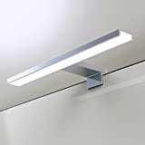 YIQAN 30 cm LED lampada da specchio per bagno 7W 490 lumen 230 volt lampada per specchio da bagno bianco ...