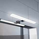 YIQAN Lampada da specchio a LED 30cm 8w 640lm Luce bianca calda per armadietto da bagno Illuminazione per armadio Luce ...