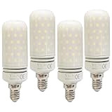YIUN E14 15W LED Candelabri lampadine da 120 watt equivalenti, 1500LM, bianco freddo 6000K LED lampadario lampadine, luci, luci Fan ...