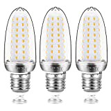 YIUN E27 15W LED Candelabri lampadine da 120 watt equivalente, 1500LM, bianco caldo 3000K LED lampadario lampadine, luci, luci Fan ...