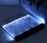 Yuewilai 2PCS luce per lettura libri a letto pagina, portatile segnalibri Lightwedge di topi di biblioteca a letto lampada libro ...