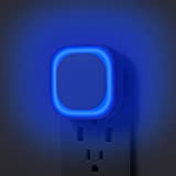 YUNLEX Luce notturna con sensore crepuscolare (blu)