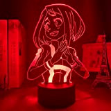 Zhongkaihua Lampada a illusione ottica anime giapponese My Hero Academia Deku figure luce notturna per bambini, 16 colori che cambiano ...