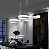 ZMH Moderna Lampada a Sospensione LED lampadari moderni - lampadario da soffitto dimmerabile con telecomando per tavolo da pranzo corridoio ...