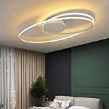 ZMH plafoniera LED plafoniere alluminio moderne - bianco plafoniere led a soffitto interno illuminazione 3000k luce bianco caldo lampada design ...