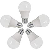 ZONE LED Set di 5 lampadine a LED, E27, A60-11 W, luce bianca calda (2700 K), 1055 lm, equivalente a ...