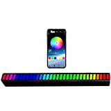 ZREYLLB Luce Ambientale a LED Luce LED per Il Controllo del Suono RGB Colorato Ricaricabile Sincronizzazione Musica Controllato da App ...