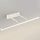 ZXKYZR8 Lampada da specchio per bagno a LED, lampada da toeletta a doppia asta regolabile per bagno, illuminazione per foto ...