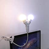 ZZL Anello LED Selfie Fill Light with Clip on Computer Laptop White White Light Light Monitor Light Working Selfie Light ...